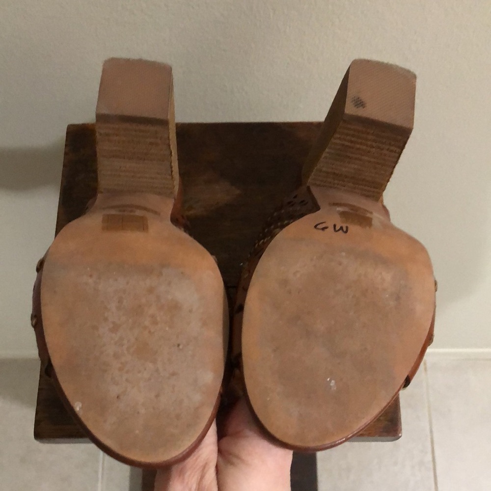 Jeffrey Campbell Kelowna Mule sandal. Brown size 7.5. Leather. Good condition - Picture 3 of 4